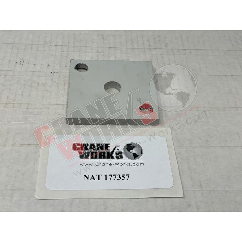 177357 | NEW PLATE|3.25″ x 3″ x 0.4″