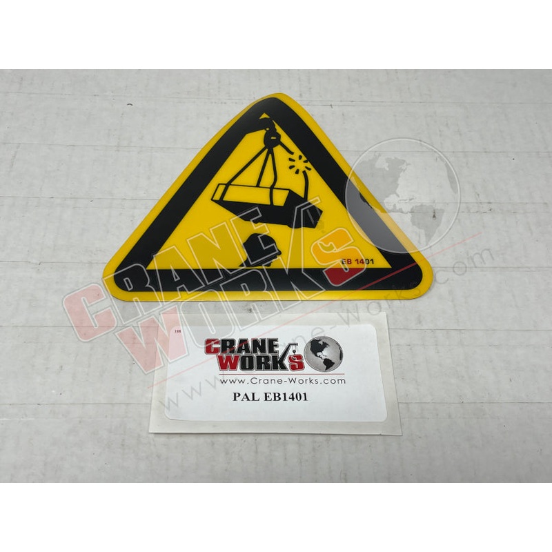 EB1401 | NEW DANGER DECAL|6.75″ x 6″ x 0.1″