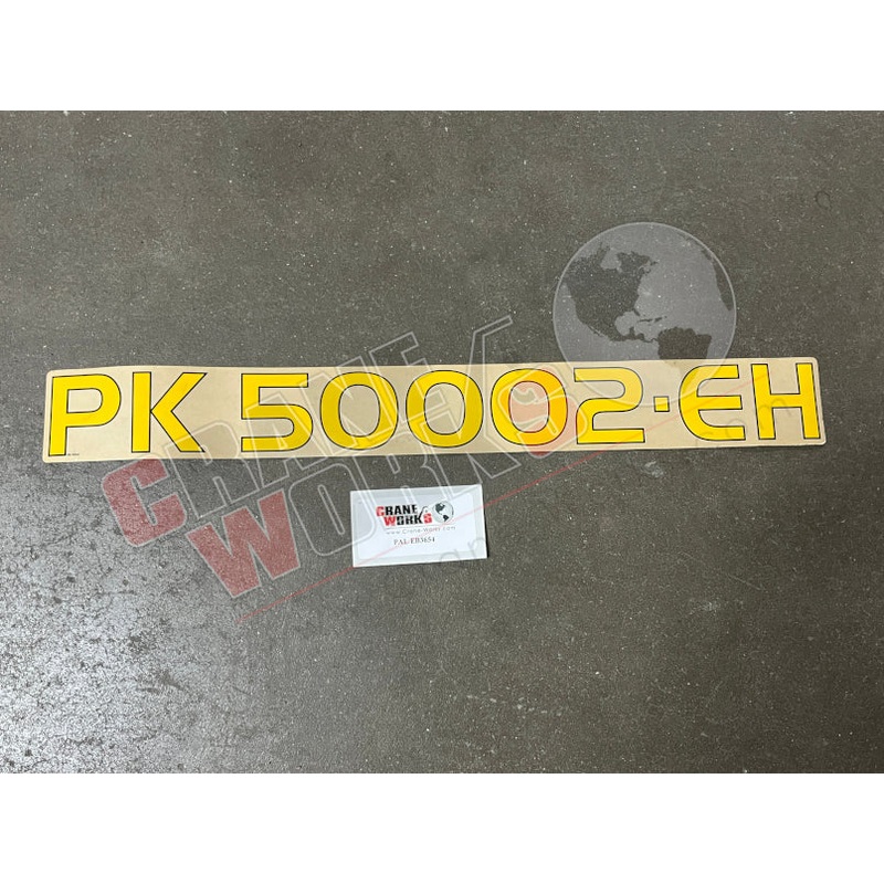 EB3654 | NEW DECAL, PK 50002-EH