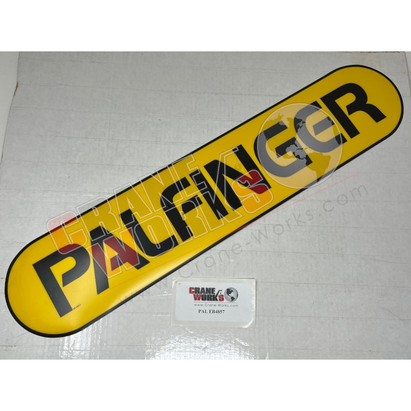 EB4857 | NEW COMPANY DECAL|26″ x 5.5″ x 0.1″
