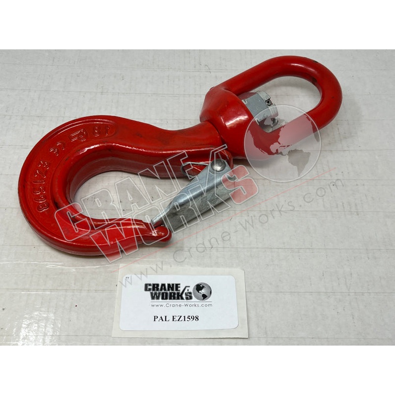 EZ1598 | NEW HOOK ASSY 8 TON|14″ x 6.5″ x 2.5″