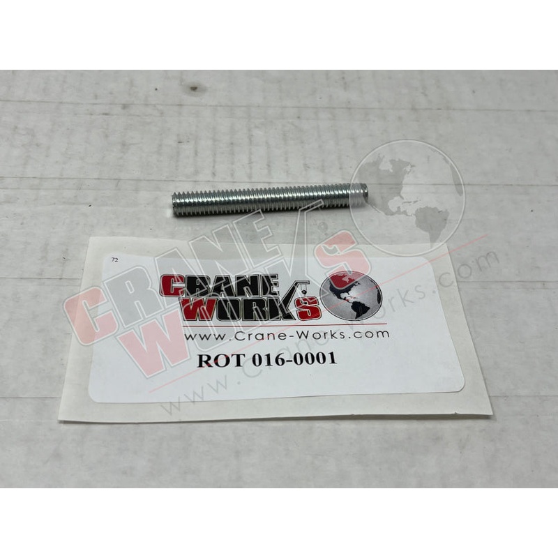 016-0001 | NEW STUD 5/16-18 x  2 1/2 LG
