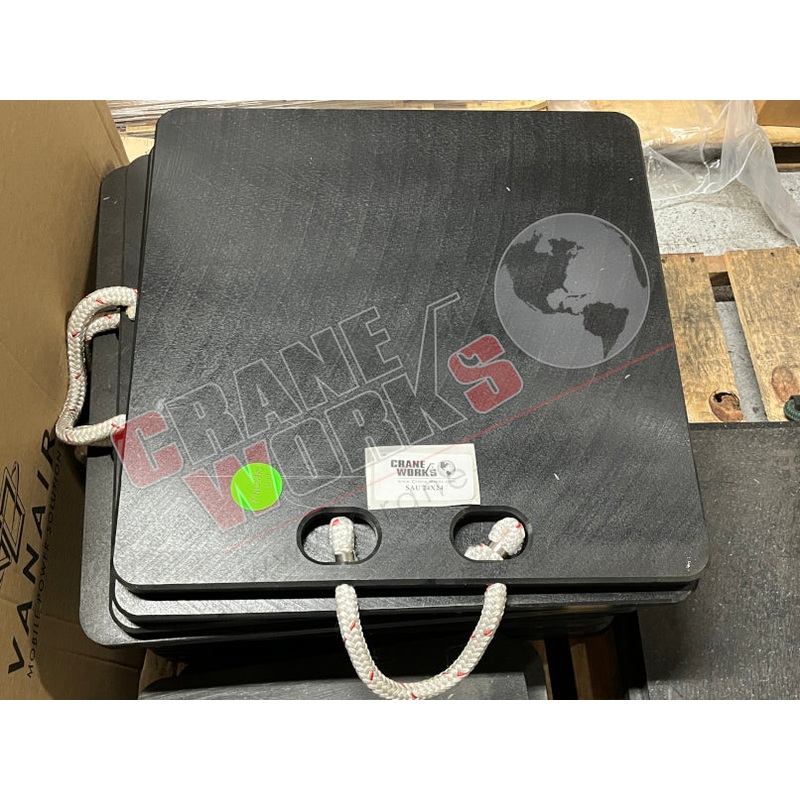 24X24 | NEW POLY OUTRIGGER BLACK PAD