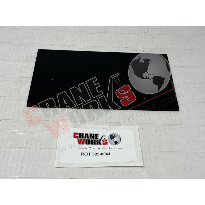 595-0064 | NEW WEAR PLATE|9.1″ x 5.8″ x 0.1″