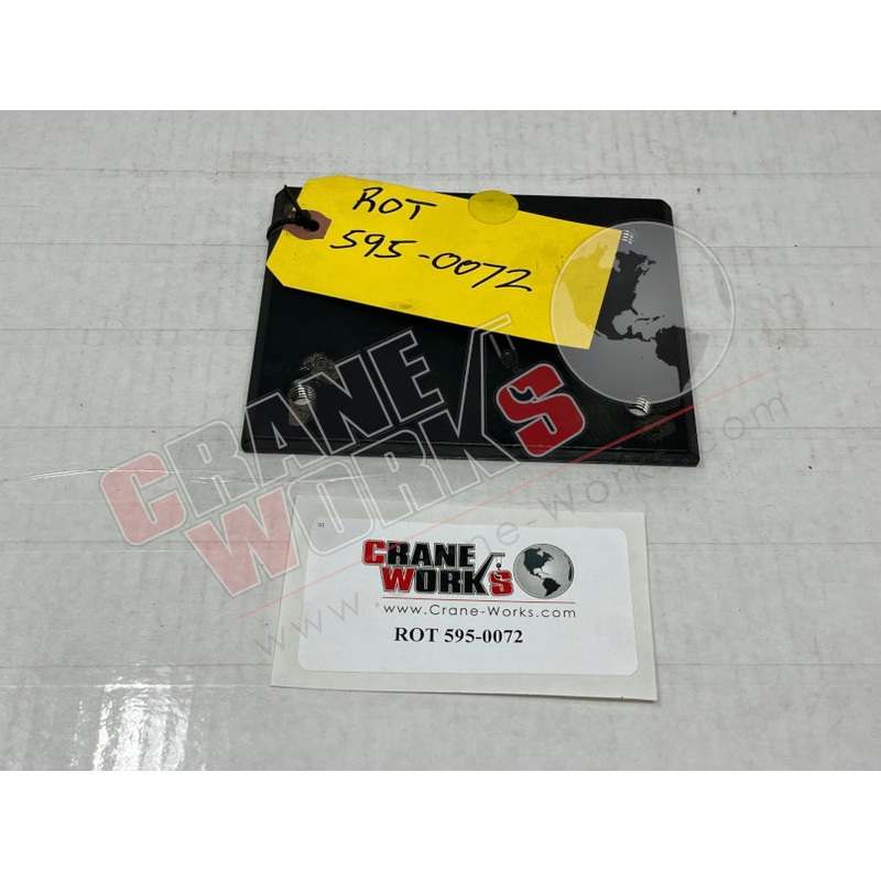 595-0072 | NEW FRICTION PLATE|6″ x 4.5″ x 0.4″
