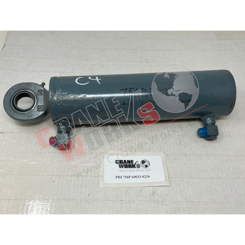 756PA0033-0236 | NEW CYLINDER, 4 WAY STEER-L/S
