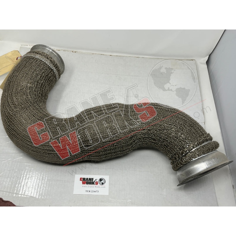 224473 | NEW EXHAUST FLEX PIPE AND BELLOW ASSEMBLY