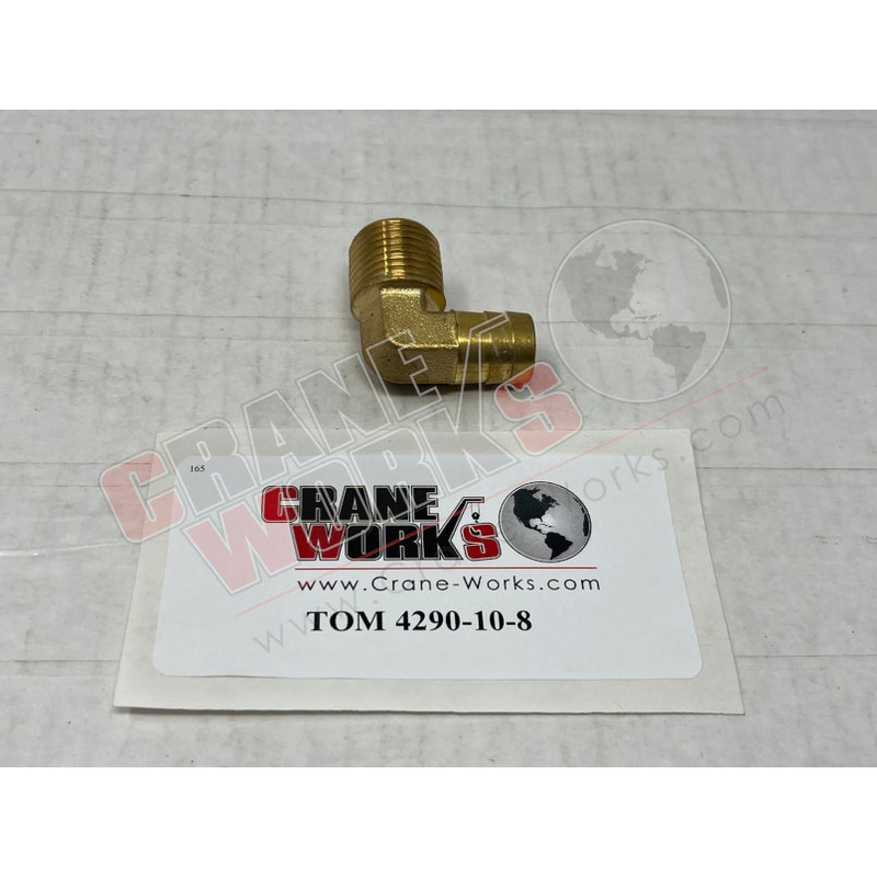 4290-10-8 | NEW 5/8 HOSE BARB 90