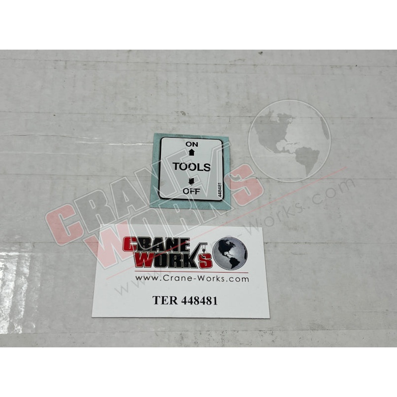 448481 | NEW CONTROL DECAL|1.75″ x 1.5″ x 0.1″