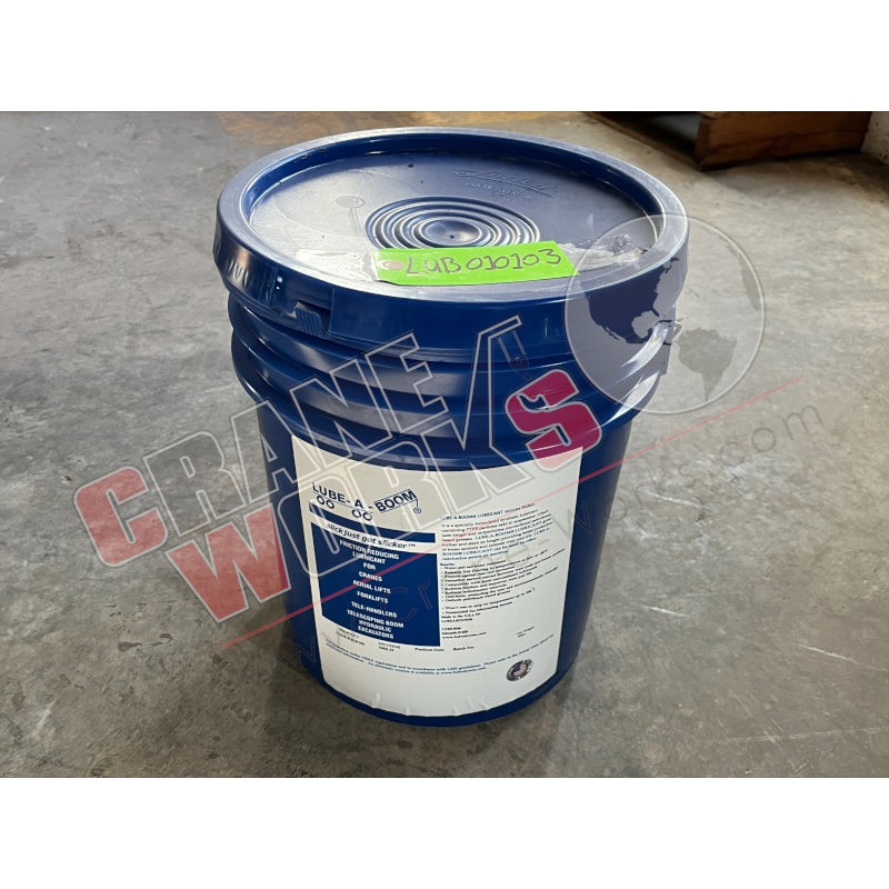 010103 | NEW LUBE-A-BOOM – 5 GALLON PAIL