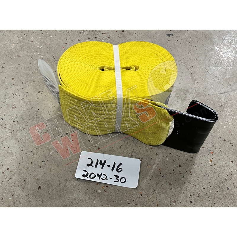 2042-30 | NEW 4 X 30′ WINCH STRAP