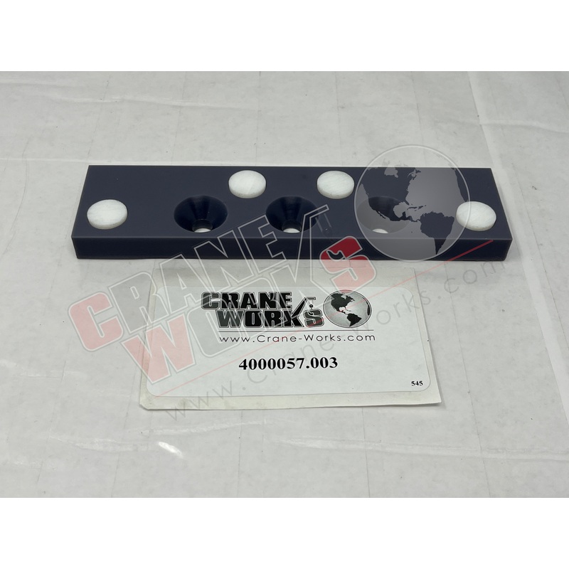4000057.003 | NEW WEAR PAD|7″ x 1.75″ x 0.5″