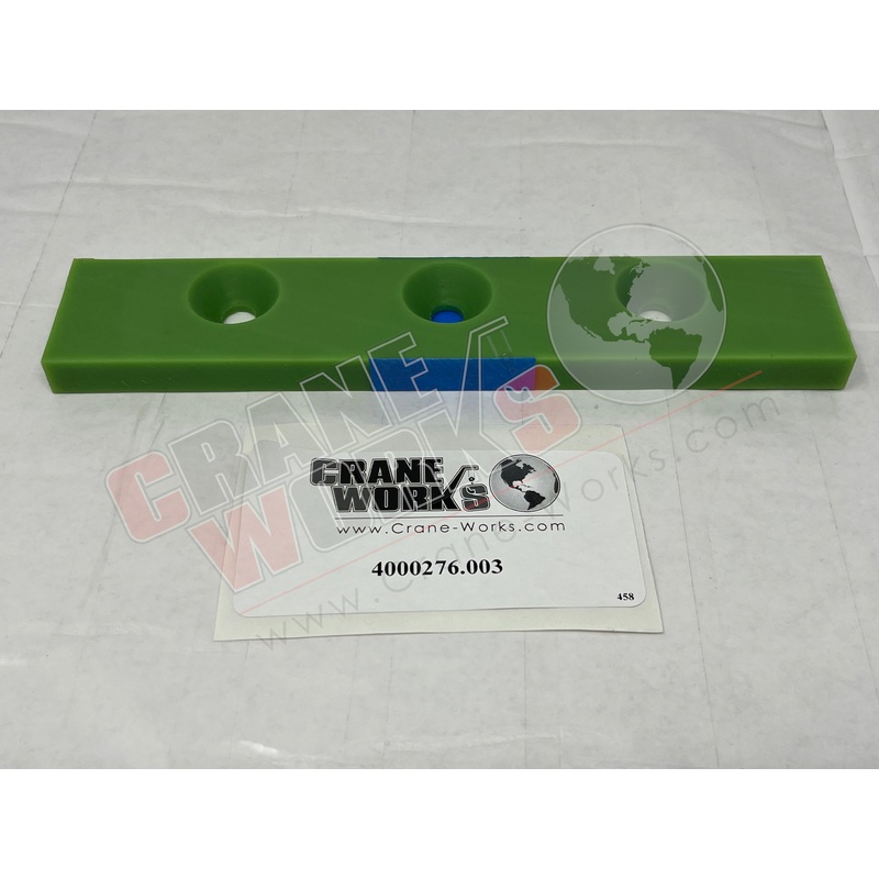 4000276.003 | NEW WEAR PAD (9, 3 HOLES)