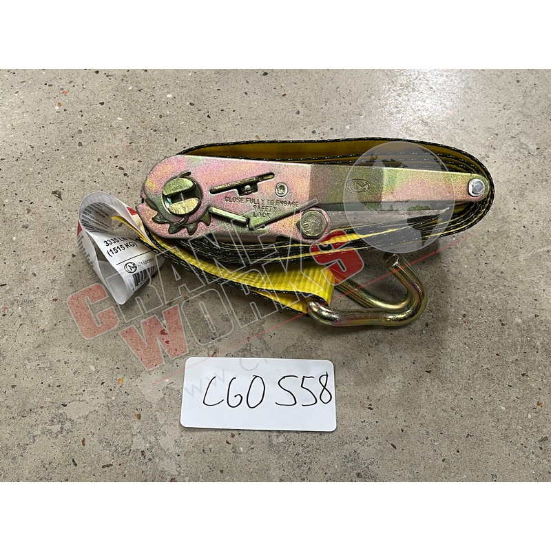 558 | NEW 2 X 8′ RACHET STRAP ASSY