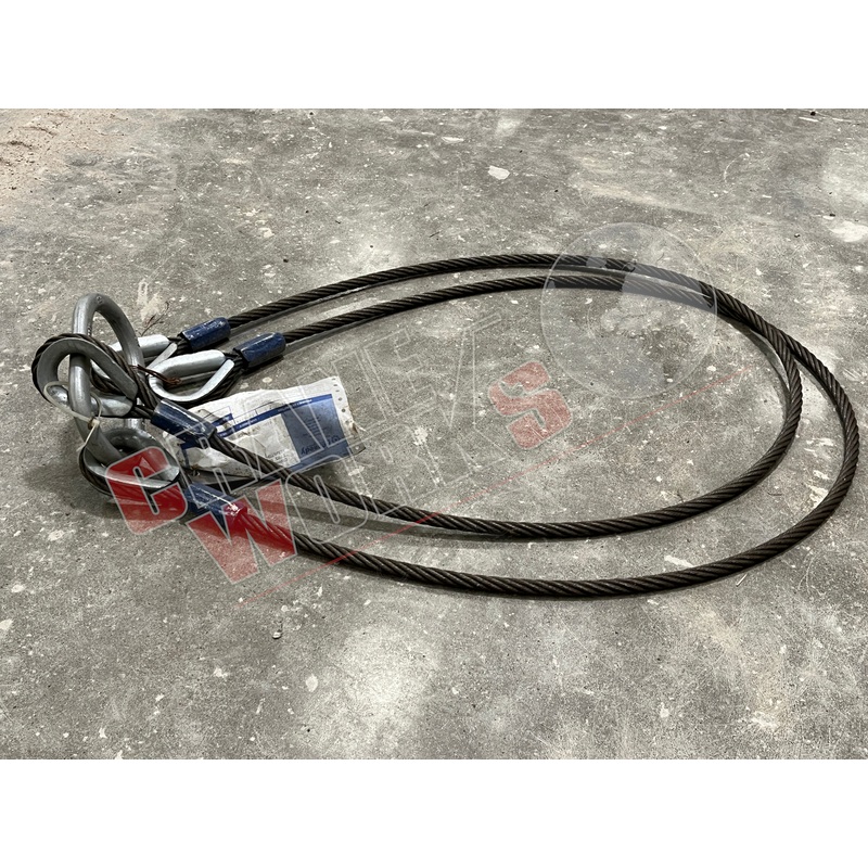 HH202TTS72 | NEW 1/2 X 72 2-LEG BRIDLE SLING