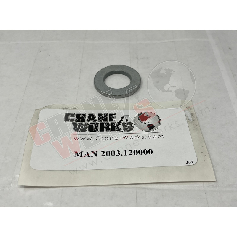 2003.120000 | NEW WASHER  GR8|1.5″ x 1.5″ x 0.2″