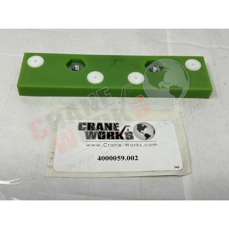 4000059.002 | NEW SLIDER PAD|7″ x 1.75″ x 0.5″