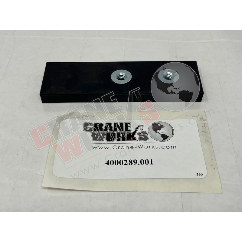4000289.001 | NEW SLIDER PAD WITH INSERT ( 1.5 X 5.0 X 0.38 )