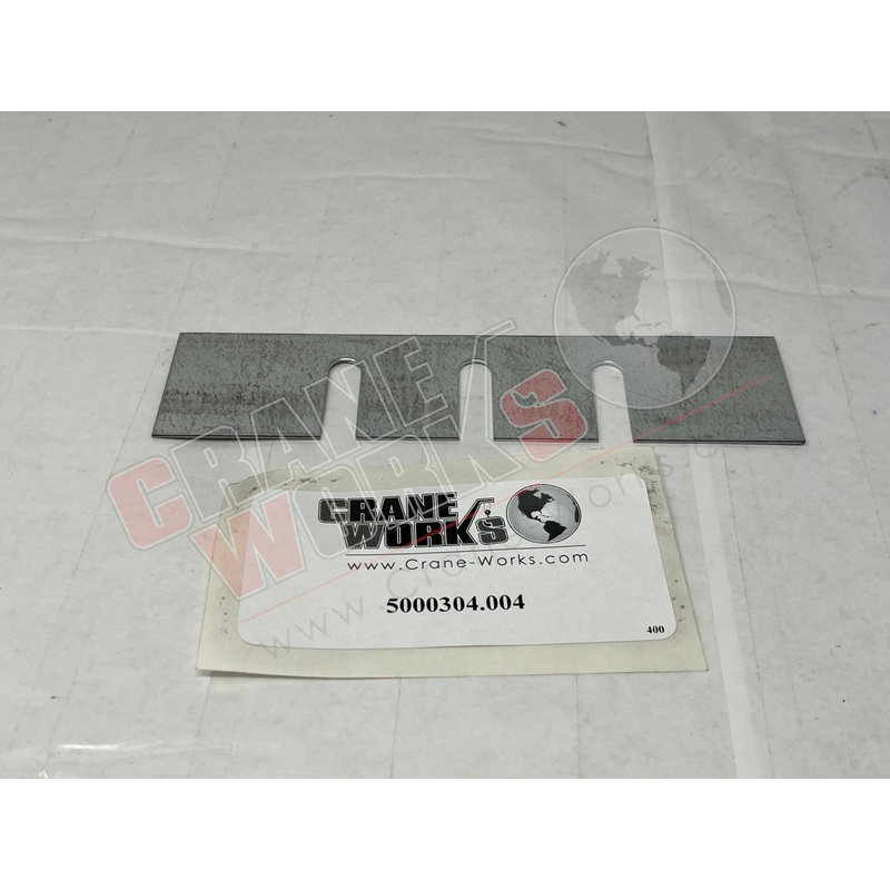 5000304.004 | NEW SHIM ( 18 GAUGE 3-BOLT ) ( 0.0478 THICK )