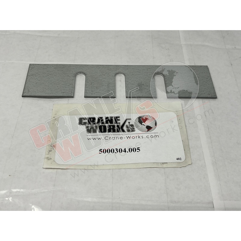 5000304.005 | NEW SHIM ( 14 GAUGE 3- BOLT ) ( 0.0747 THICK )