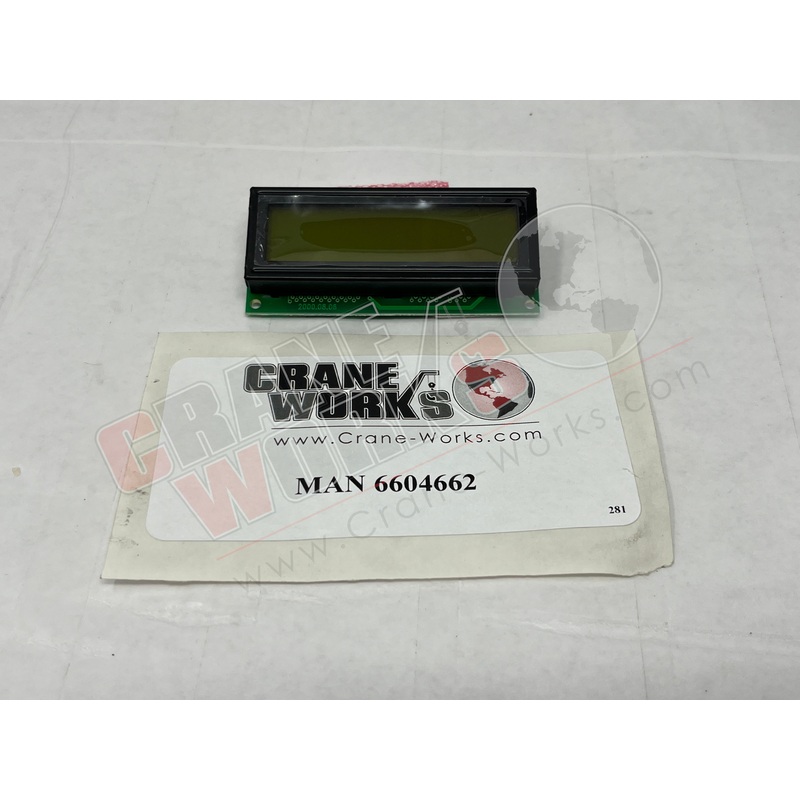 6604662 | NEW LCD DISPLAY UNIT