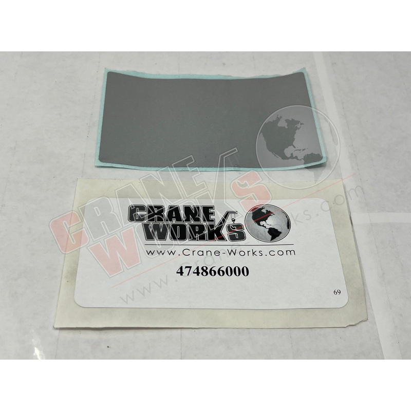 474866000 | NEW SERIAL # TAG (CUSTOMER TO STAMP)