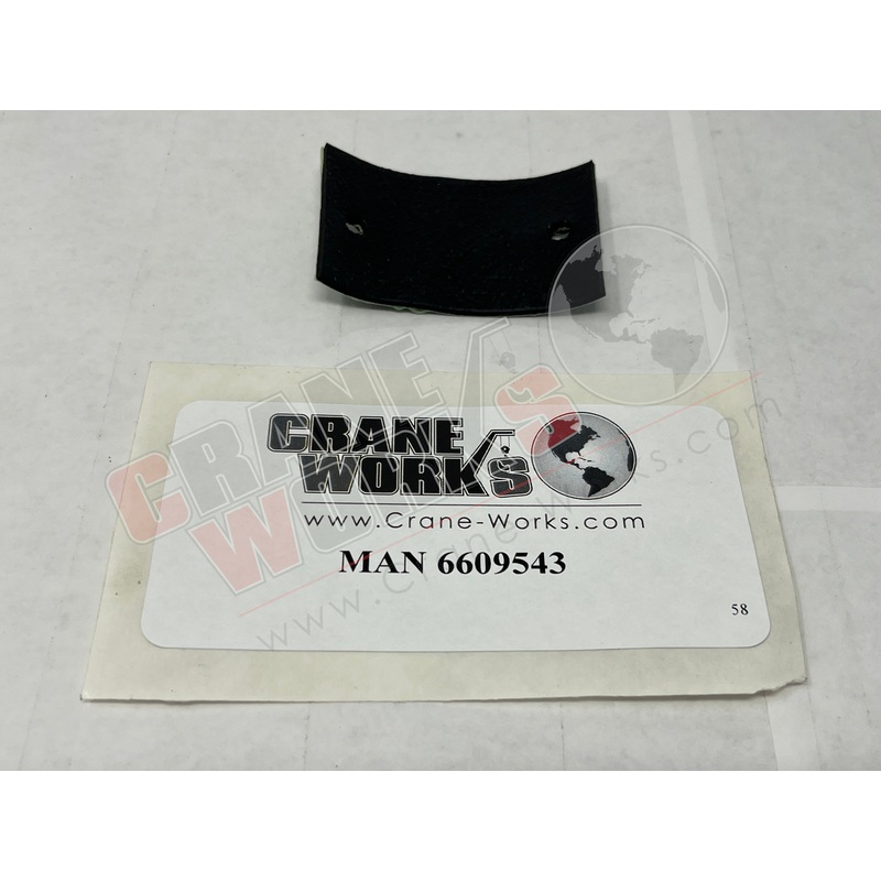 6609543 | NEW RUBBER MOUNT CUSHION