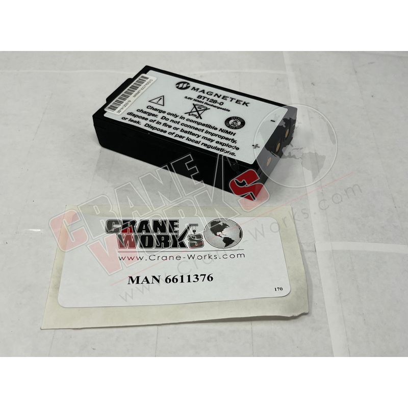 6611376 | NEW 2 PRONG BATTERY 3.6V