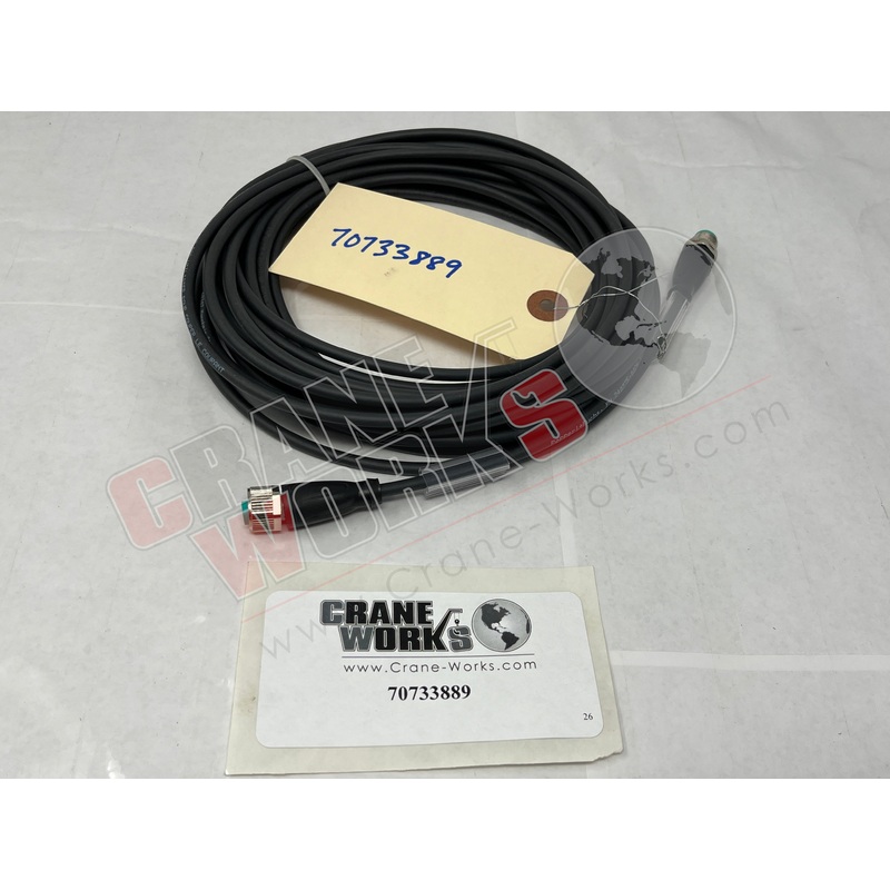 70733889 | NEW CABLE ASM-33FT|8″ x 7″ x 1.5″