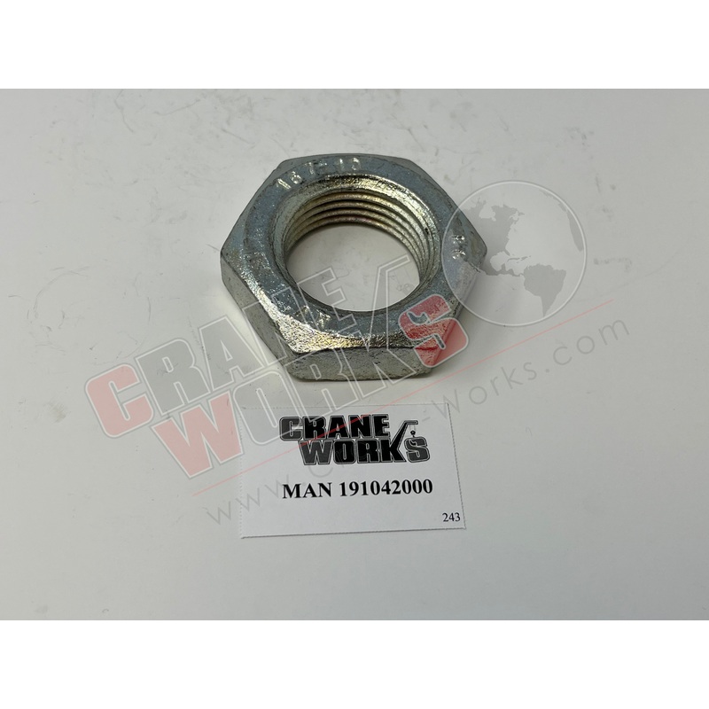191042000 | NEW NUT 39MM|2.3″ x 2.3″ x 0.75″