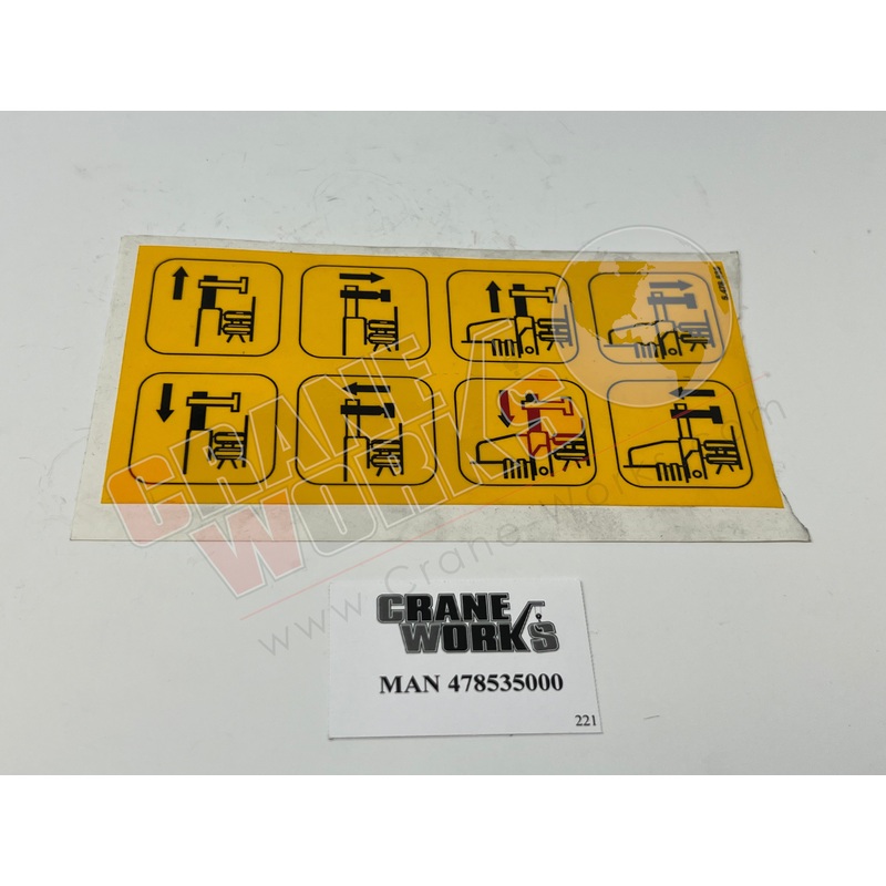 478535000 | NEW DECAL, O/R FUNCTION