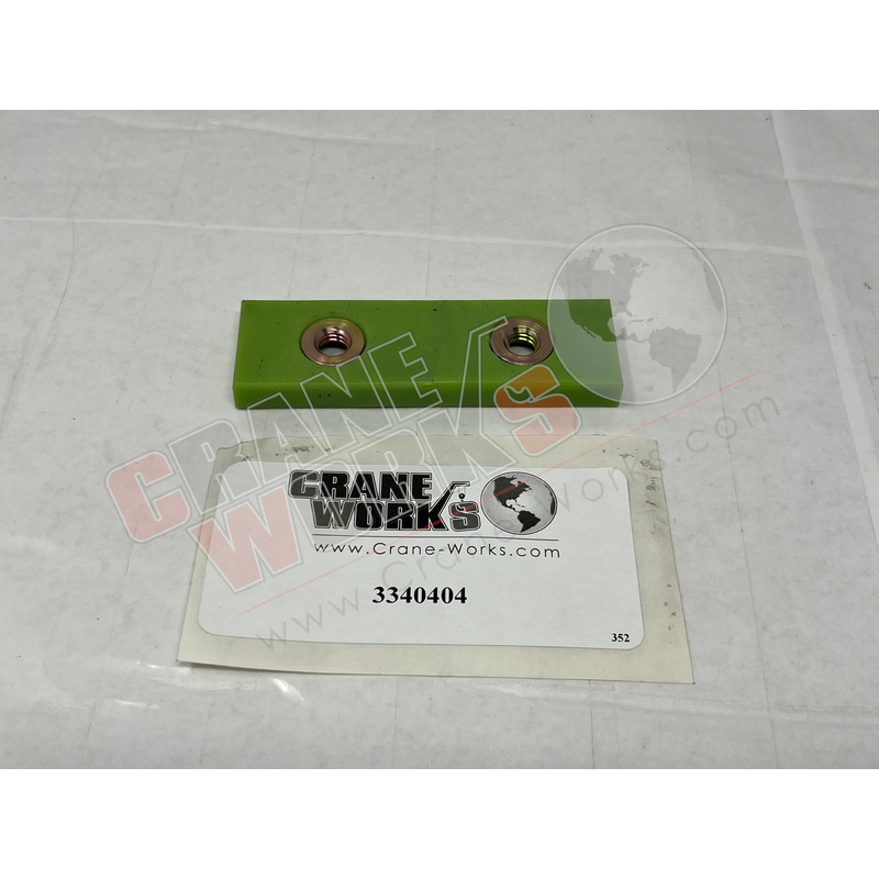 3340404 | NEW WEAR PAD|4″ x 1.25″ x 0.4″