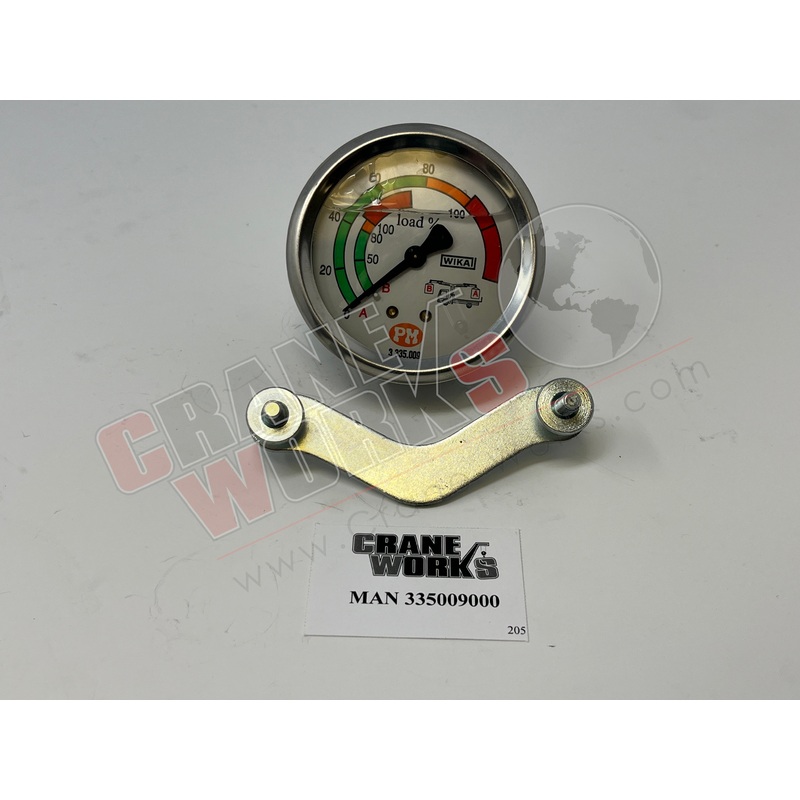 335009000 | NEW PRESSURE GUAGE