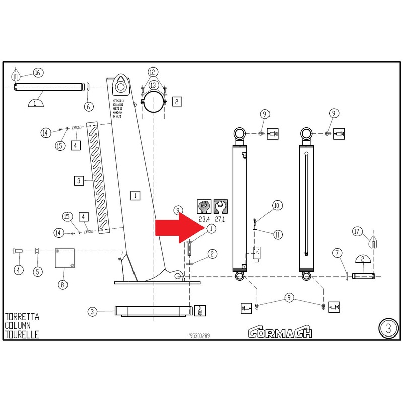50037060 | New Screw TE M16x90 Grade 10.9