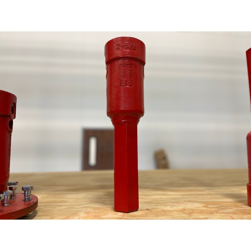 TA000561TU | New Kelly Bar Adapter 2.62in Hex to 2.5in Bar