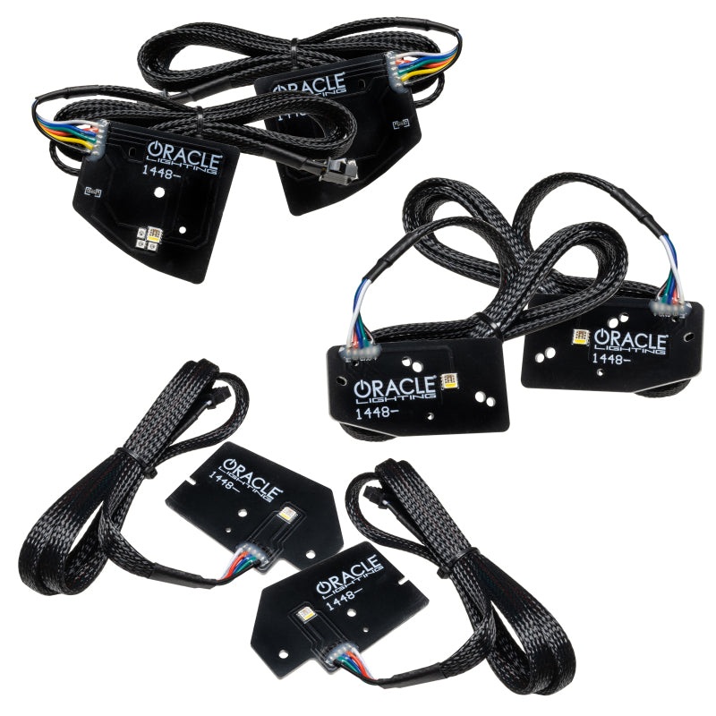 Oracle 19-21 RAM 1500 Projector LED Headlight DRL Kit – ColorSHIFT RGBW+A w/o Cntrl