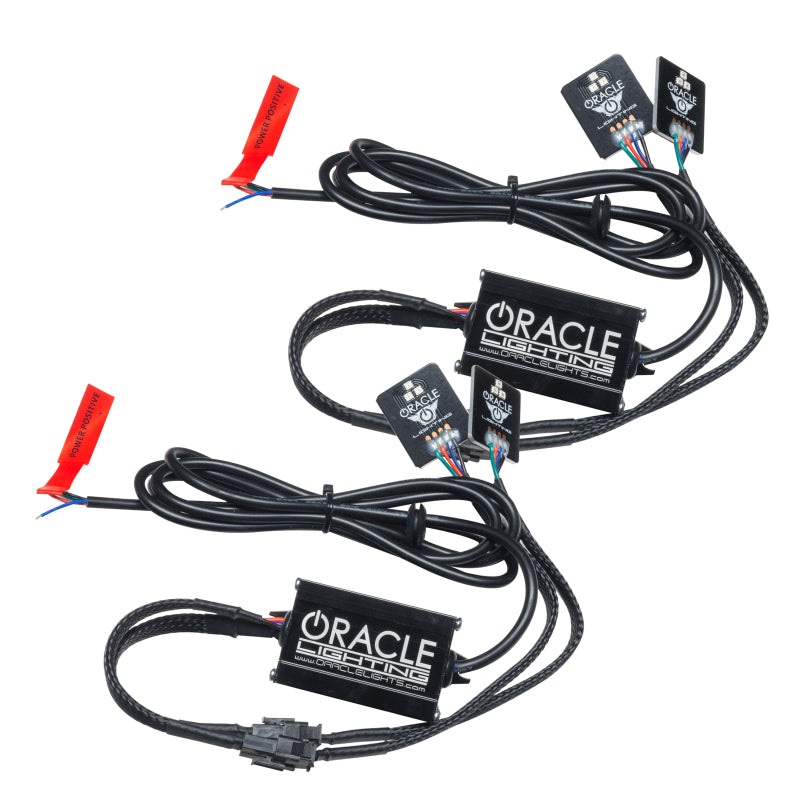 Oracle 19-21 RAM 1500 RGB Headlight Demon Eye Kit – LED Projector – w/o Controller