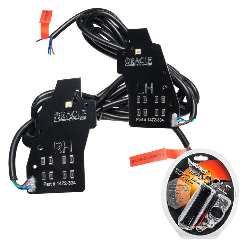 Oracle 20-22 Ford Explorer Dynamic RGB Headlight DRL Kit – ColorSHIFT – w/ RF Cntrl