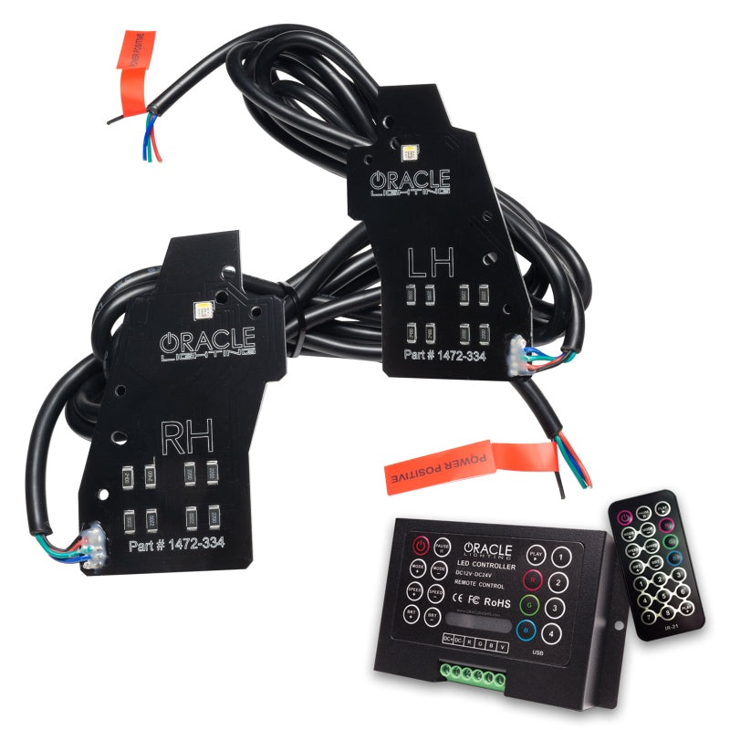 Oracle 20-22 Ford Explorer Dynamic RGB Headlight DRL Kit – – w/ 2.0 Controller