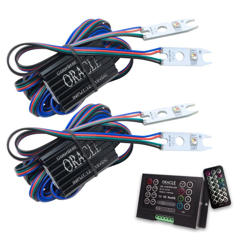 Oracle 15-17 Ford F-150 Headlight DRL Upgrade Kit – ColorSHIFT w/ 2.0 Controller