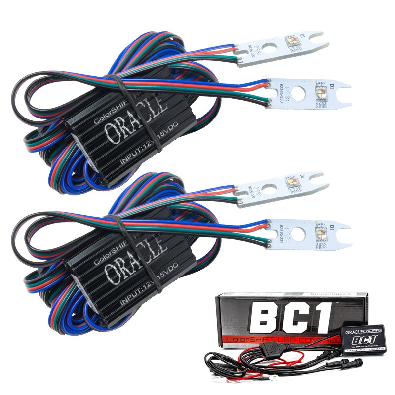 Oracle 15-17 Ford F-150 Headlight DRL Upgrade Kit – ColorSHIFT w/ BC1 Controller