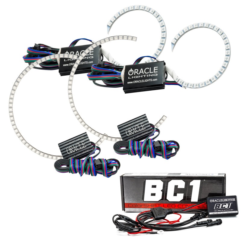 Oracle Chevrolet Impala 06-13 Halo Kit – ColorSHIFT w/ BC1 Controller