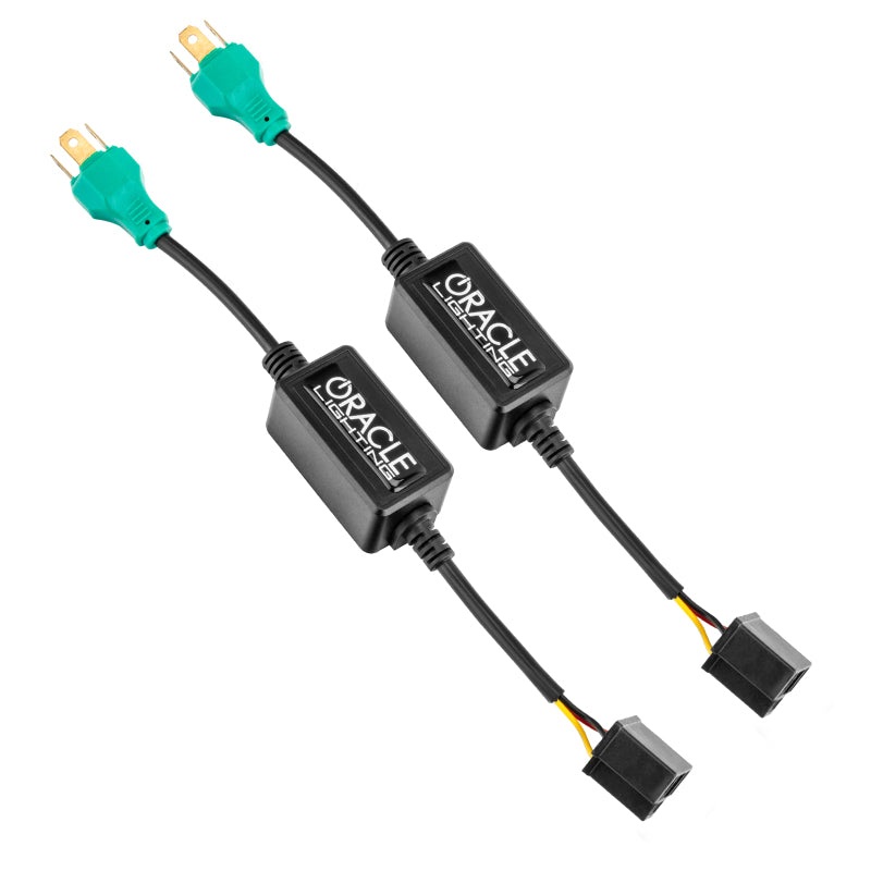 Oracle LED CANBUS Flicker-Free Adapters (Pair) – H4
