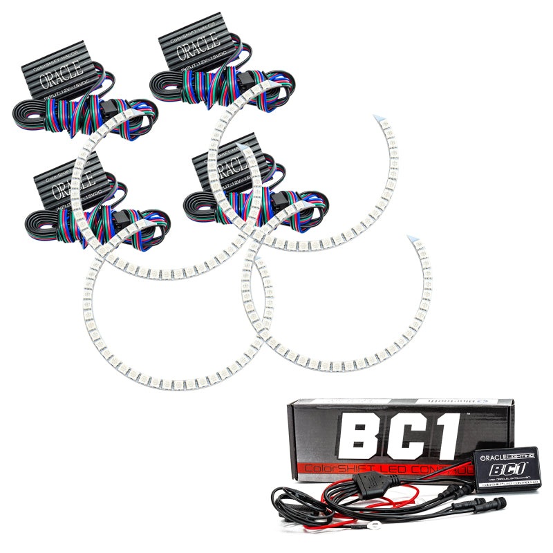 Oracle Nissan Skyline 98-01 Halo Kit – ColorSHIFT w/ BC1 Controller