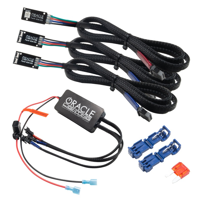 Oracle 19-22 Ram Fiber Optic LED Interior Ambient Dash Kit – (3PCS) –