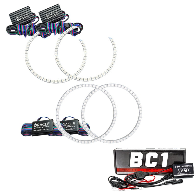 Oracle Chevrolet Trail Blazer 02-09 Halo Kit – ColorSHIFT w/ BC1 Controller