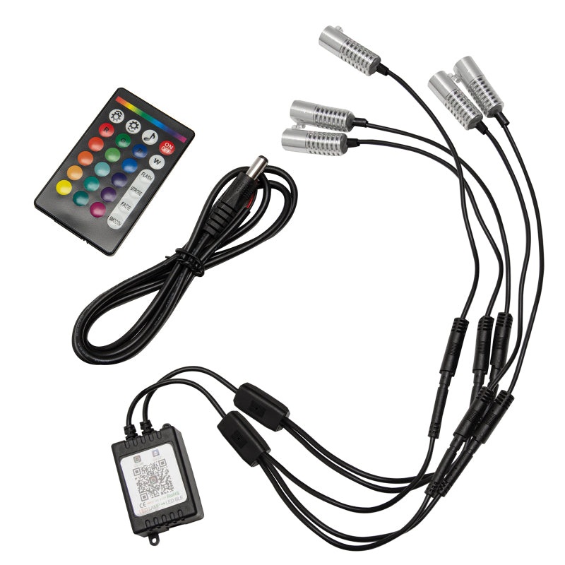 Oracle Fiber Optic LED Light Head – ColorSHIFT (4PCS) – ColorSHIFT