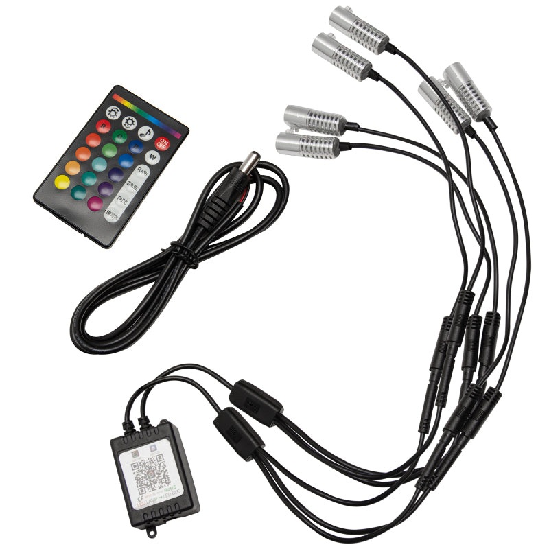 Oracle Fiber Optic LED Light Head – ColorSHIFT (6PCS) – ColorSHIFT
