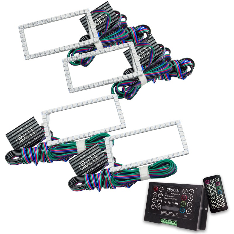 Oracle Ford F-150 15-17 Projector Headlight Halo Kit – ColorSHIFT w/ 2.0 Controller