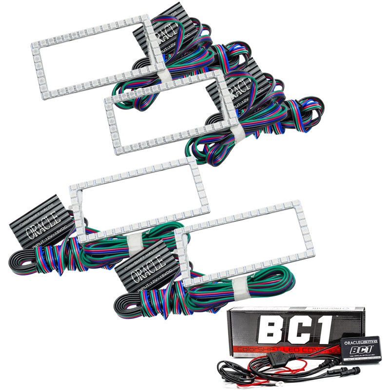 Oracle Ford F-150 15-17 Projector Headlight Halo Kit – ColorSHIFT w/ BC1 Controller